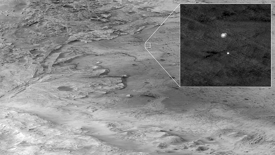 The Descent of Perseverance - Flickr - UAHiRISE (NASA)